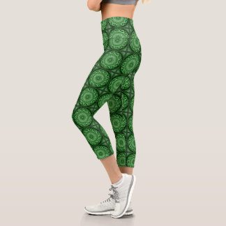 mosaic capri leggings