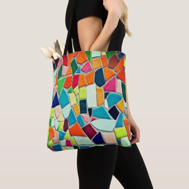 Mosaic Carry-All  Tote Bag (Close Up)