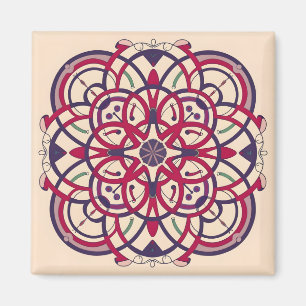 mosaic cercle magnet