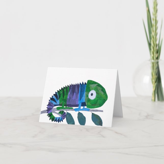 Mosaic Chameleon Card (Front)