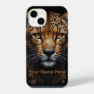 Mosaic Cheetah Portrait  iPhone 14 Case