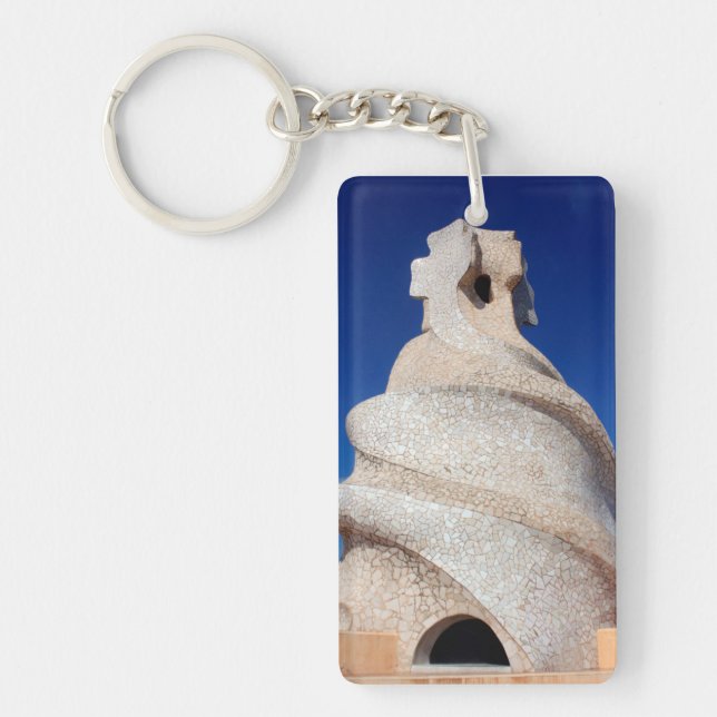 Mosaic chimney keychain (Front)
