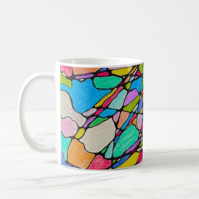 Mosaic Coffee Mug (Left)