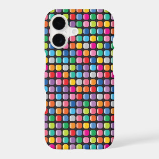 Mosaic Colourful Artistic Rainbow Dots Phone Casin