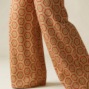 Mosaic Colourful Honeycomb Geometric Pattern Fabric
