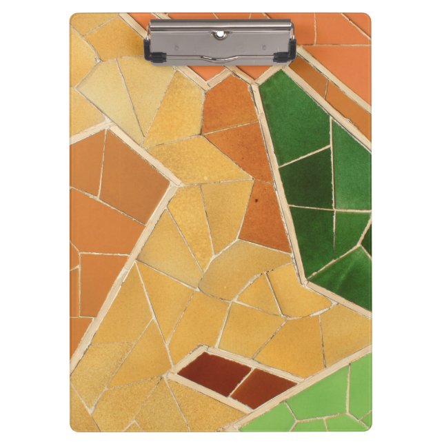 Mosaic decoration clipboard (Front)