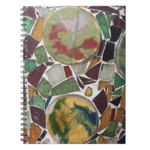 Mosaic decoration notebook