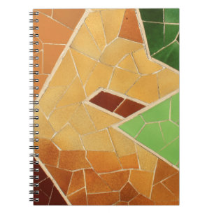 Mosaic decoration notebook