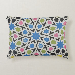 Mosaic design from the Alhambra, from 'The Arabian Decorative Pillow