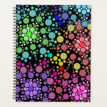 Mosaic dots colourful