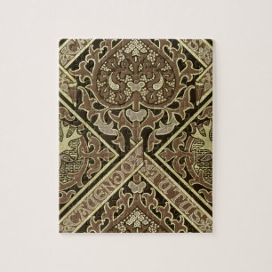 Mosaic ecclesiastical wallpaper design jigsaw puzzle