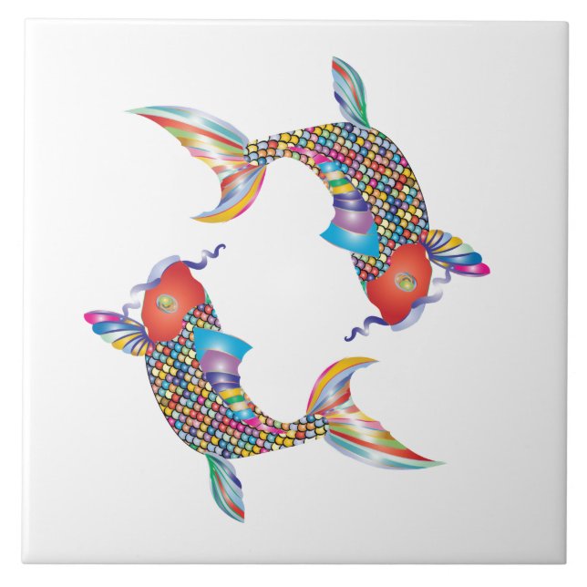 Mosaic Fish  Tile (Front)