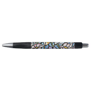 Mosaic Floral Tiles Pen