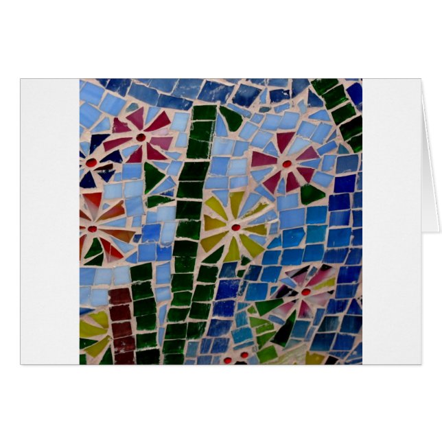Mosaic Flowers (Front Horizontal)