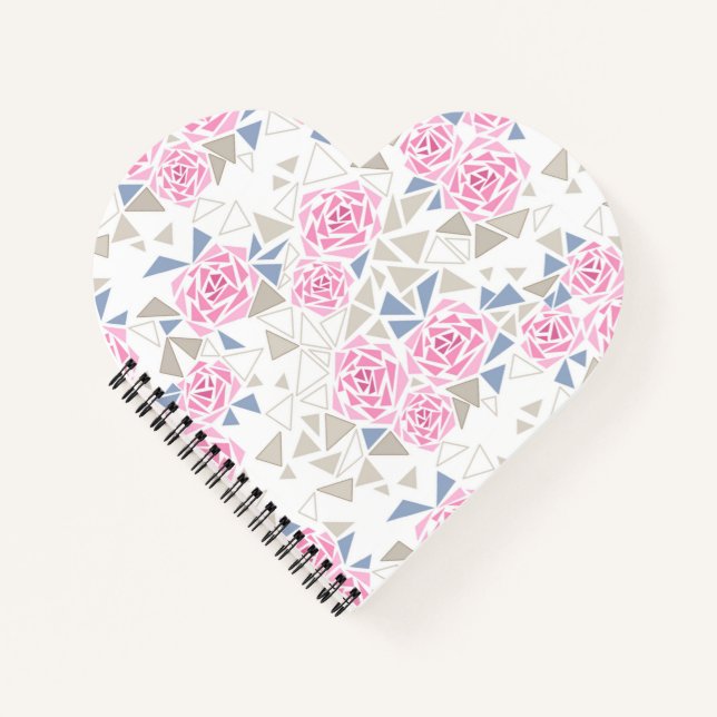 Mosaic, flowers notebook (Front)