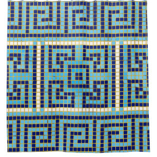 Mosaic Greek Meander Greek Key Ornament
