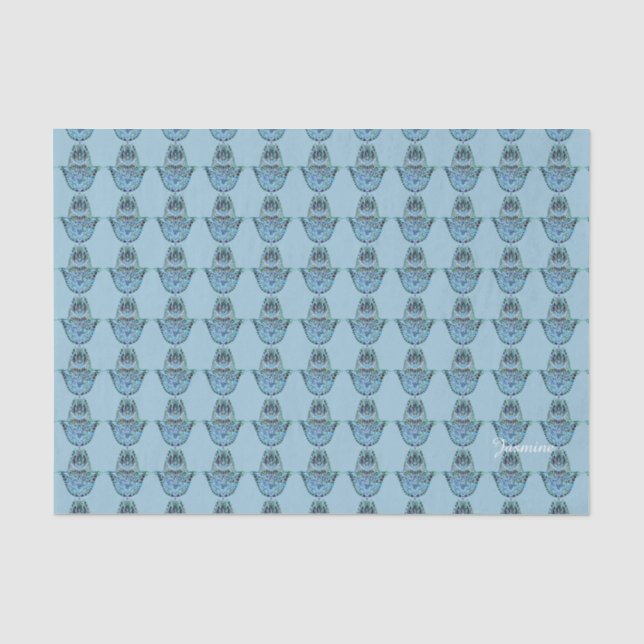 Mosaic Hamsa Hand Tissue Paper (Front)