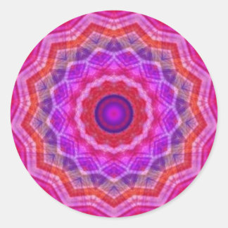 Mosaic Kaleidoscope  Sticker