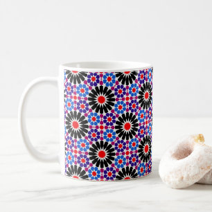 Mosaic Legacy: Andalusian Moroccan Zellige Art Coffee Mug