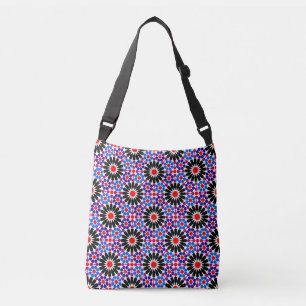 Mosaic Legacy: Andalusian Moroccan Zellige Art Crossbody Bag
