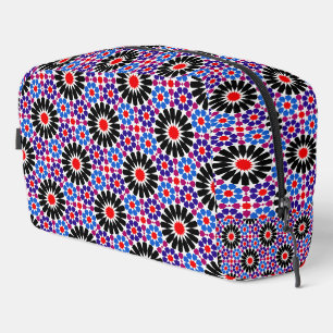 Mosaic Legacy: Andalusian Moroccan Zellige Art Dopp Kit