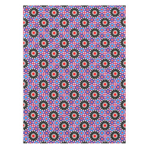 Mosaic Legacy: Andalusian Moroccan Zellige Art Tablecloth