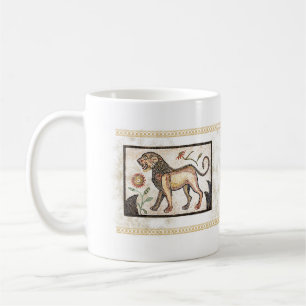 Mosaic Lion - Tile Coffee Mug