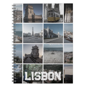 Mosaic Lisbon photos, Portugal Notebook
