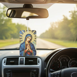 Mosaic Madonna Air Freshener