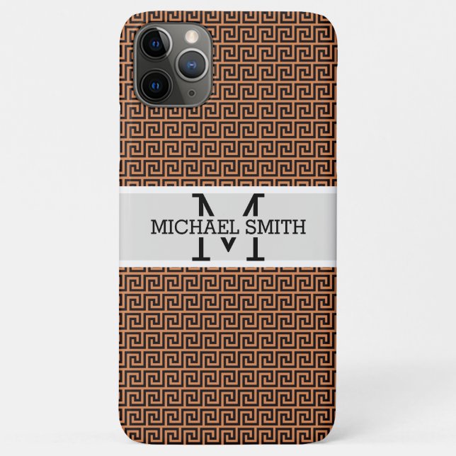 Mosaic Modern Monogram #13 Case-Mate iPhone Case (Back)