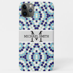 Mosaic Modern Monogram #18 iPhone 11 Pro Max Case