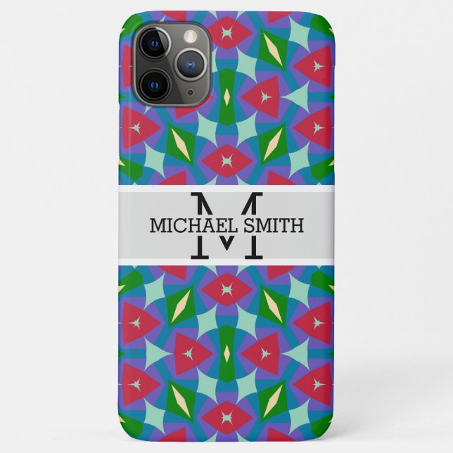 Mosaic Modern Monogram #21 Case-Mate iPhone Case (Back)