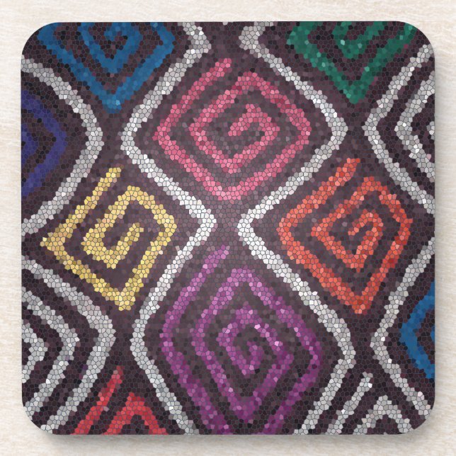 Mosaic Mola Coaster (Front)
