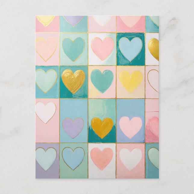 Mosaic of Affection Postcard (Front)