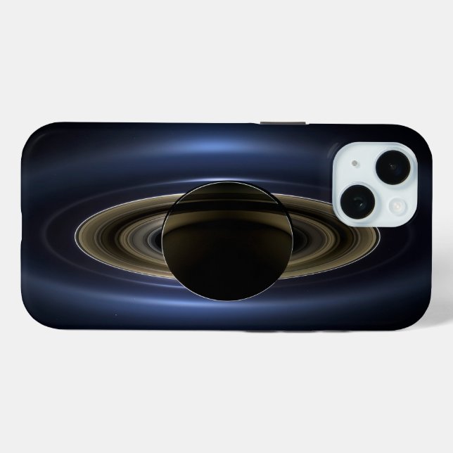 Mosaic Of The Saturn System Backlit By The Sun. Case-Mate iPhone Case (Back (Horizontal))