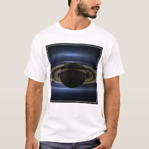 Mosaic Of The Saturn System Backlit By The Sun. T-Shirt