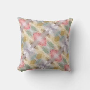 Mosaic ornament throw pillow
