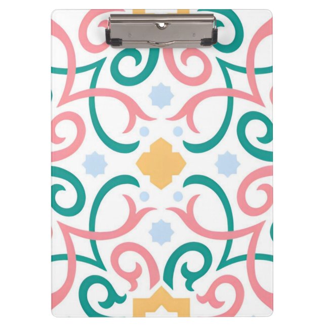 Mosaic/pastel/spring  clipboard (Front)