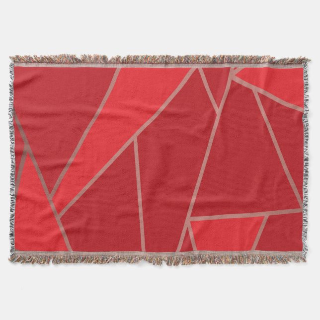 Mosaic Pattern 7 Throw Blanket (Front)