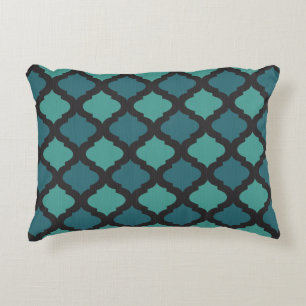 Mosaic pattern in arab style decorative pillow