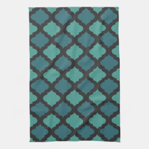 Mosaic pattern in arab style kitchen towel