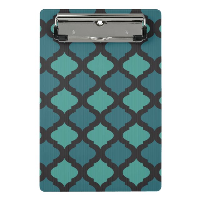 Mosaic pattern in arab style mini clipboard (Front)