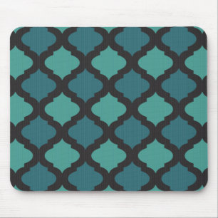 Mosaic pattern in arab style mouse pad