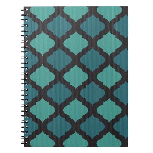 Mosaic pattern in arab style notebook (Front)