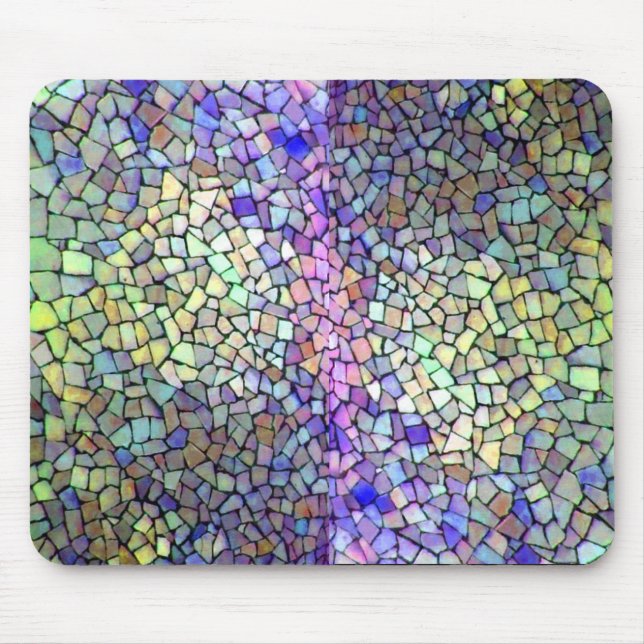 Mosaic Pattern Mouse Pad (Front)