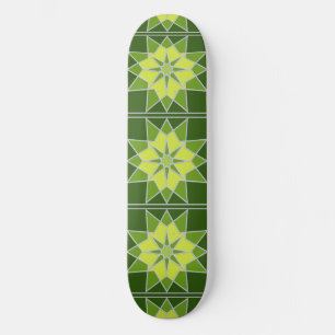 Mosaic pattern skateboards