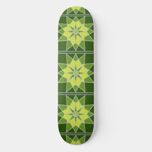 Mosaic pattern skateboards (Front)