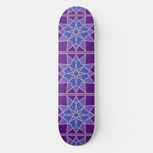 Mosaic pattern skateboards (Front)