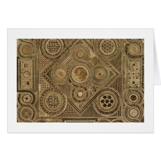 Mosaic Pavement Before the Altar, plate A from 'We (Front Horizontal)