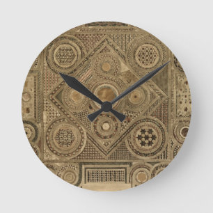 Mosaic Pavement Before the Altar, plate A from 'We Round Clock